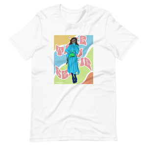 "TAKE A SELFIE" Unisex Short Sleeve cotton T-shirt